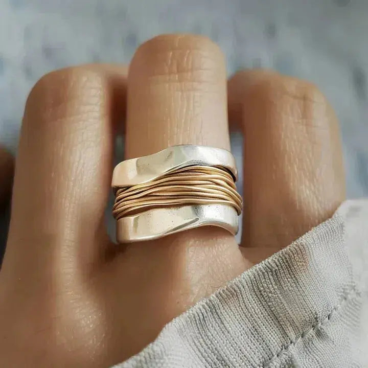 Ring with Wire Detail