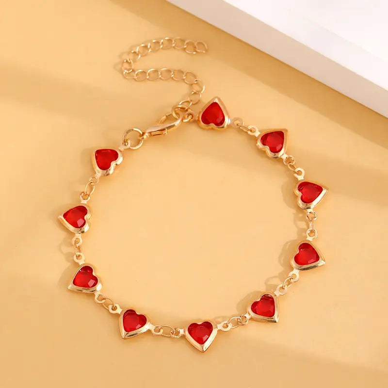 Red Heart Bracelet