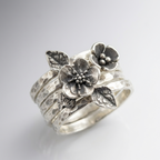 Vintage Garden Floral Ring