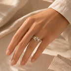 Infinity Crystal Ring