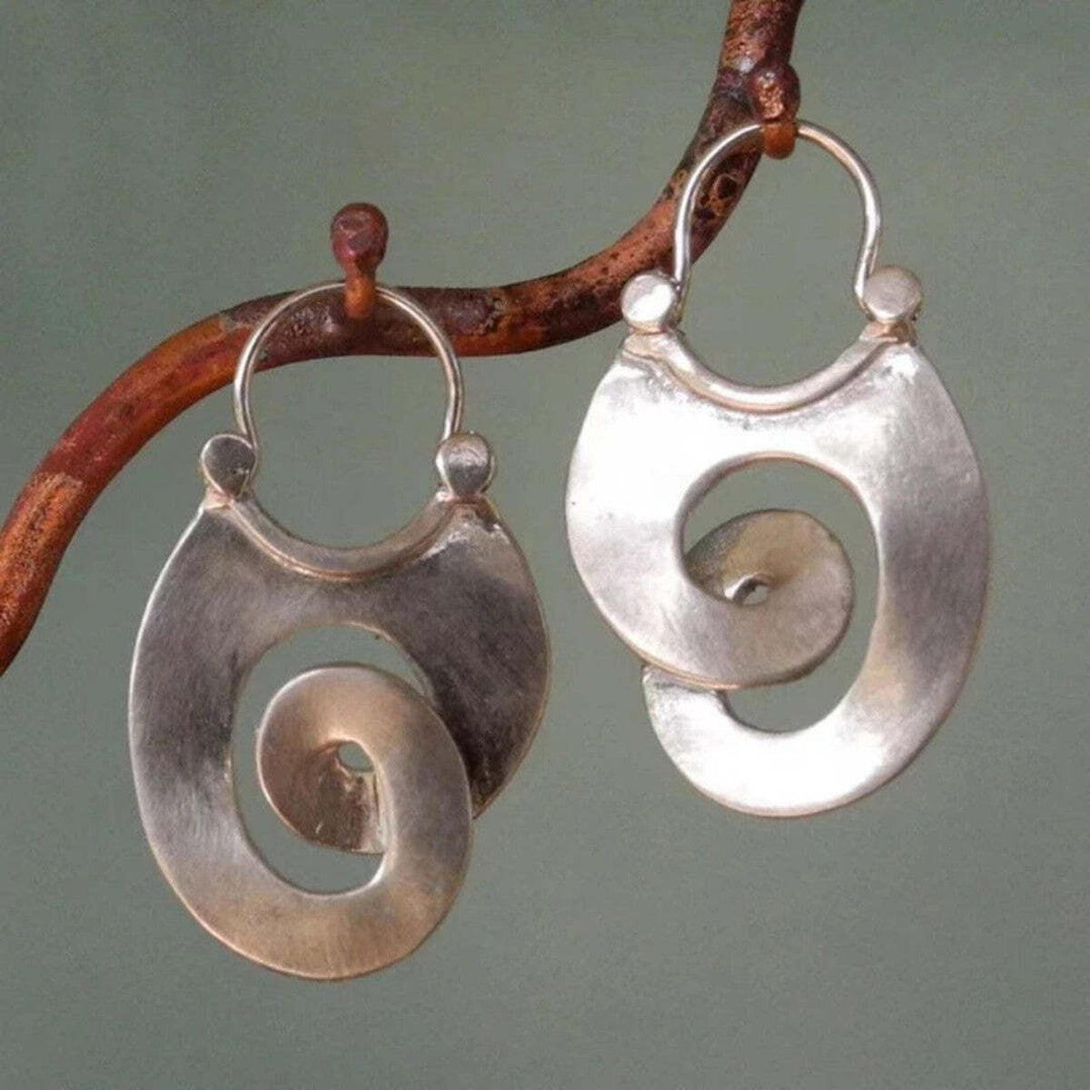 Retro Asymmetrical Earrings