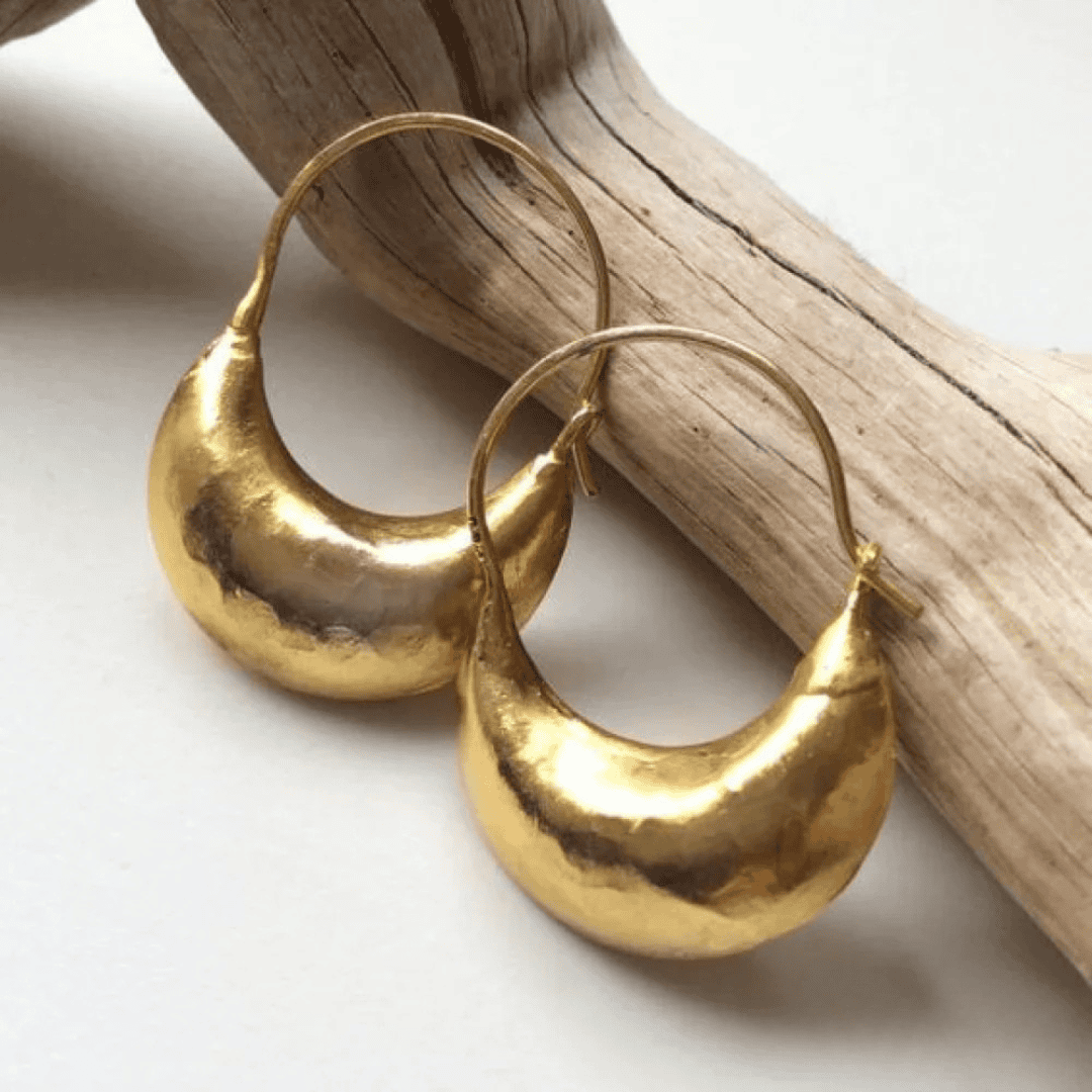 Vintage Basket Earrings