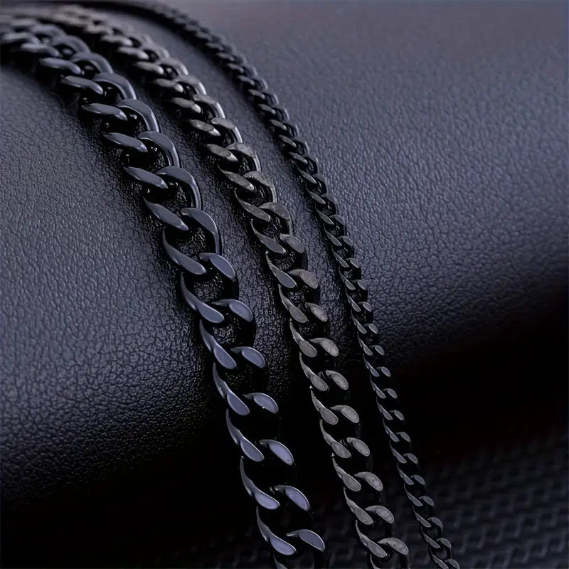 Minimalist Cuban chain necklace for men