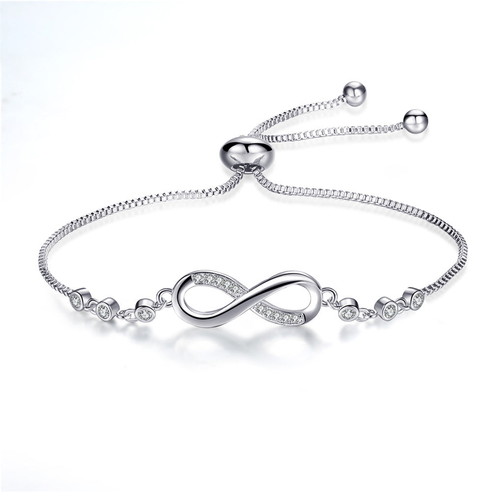 Chic Adjustable Infinity Symbol Bracelet