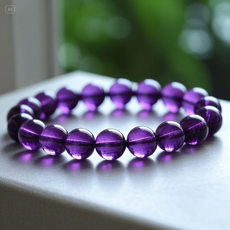 Valeria Purple Pearl Bracelet