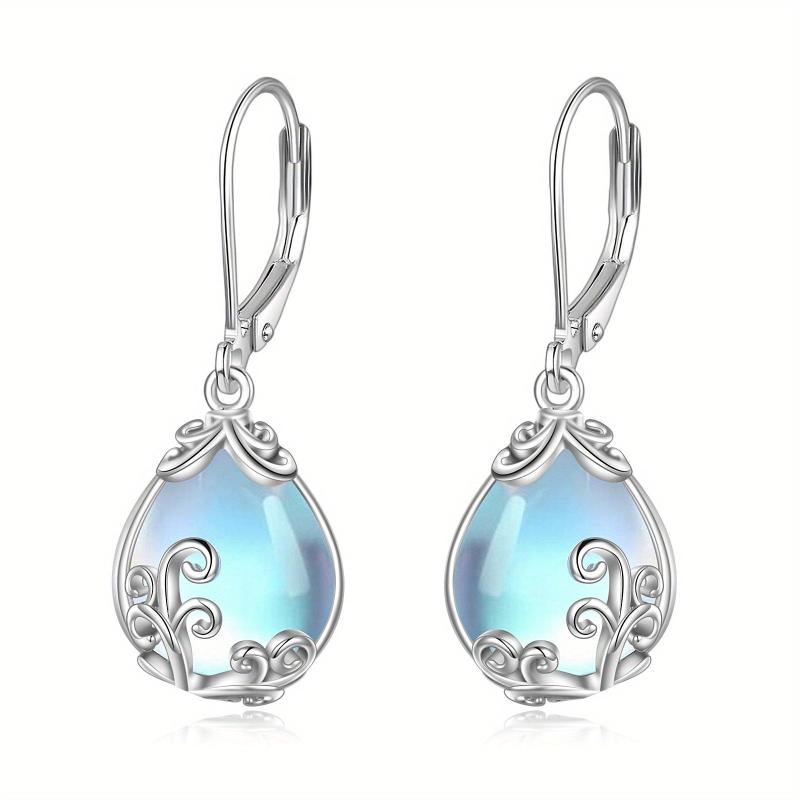 Moonstone Earrings Free Spirit