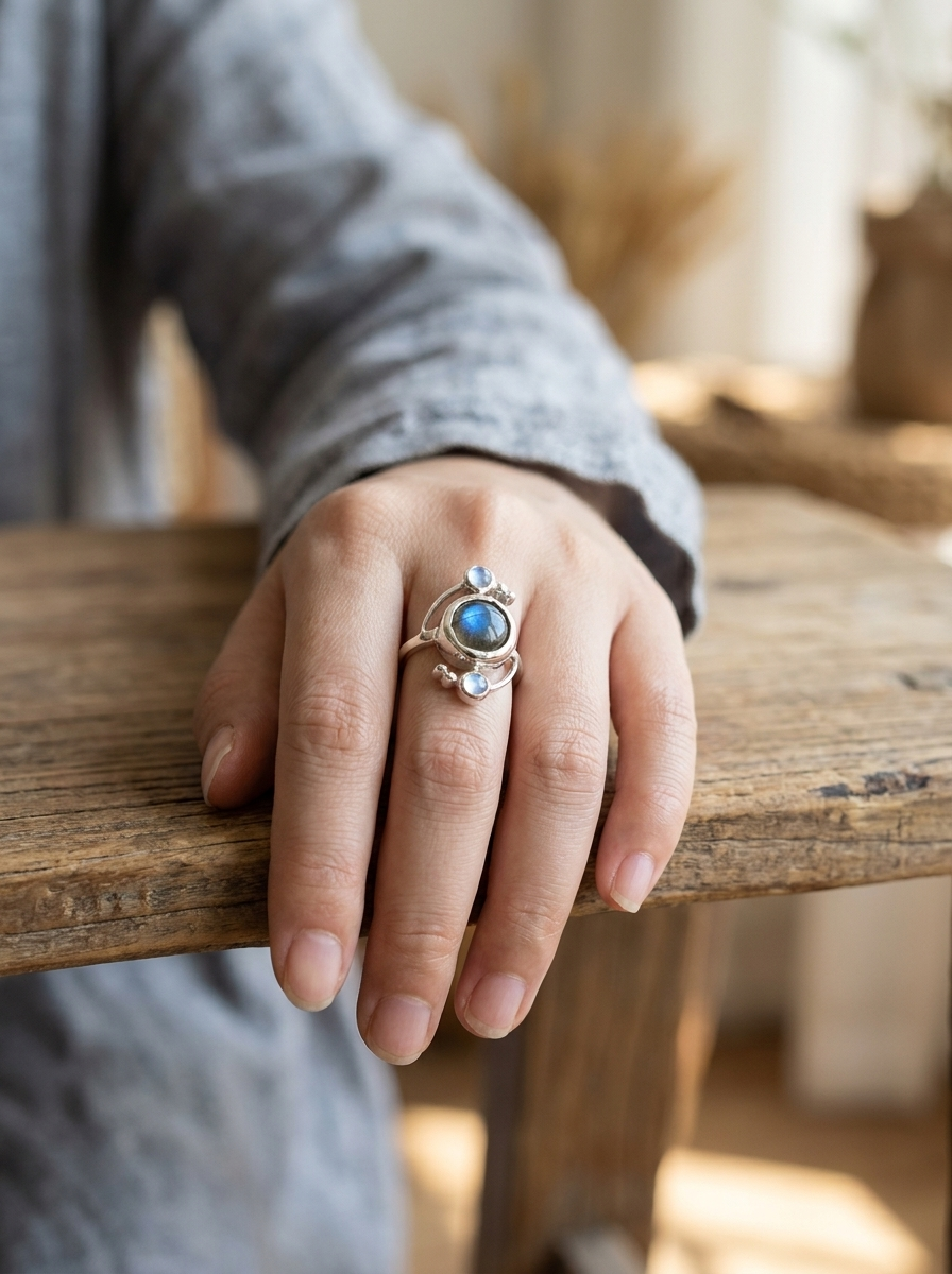 Blue Ocean Ring – Radiant and Elegant