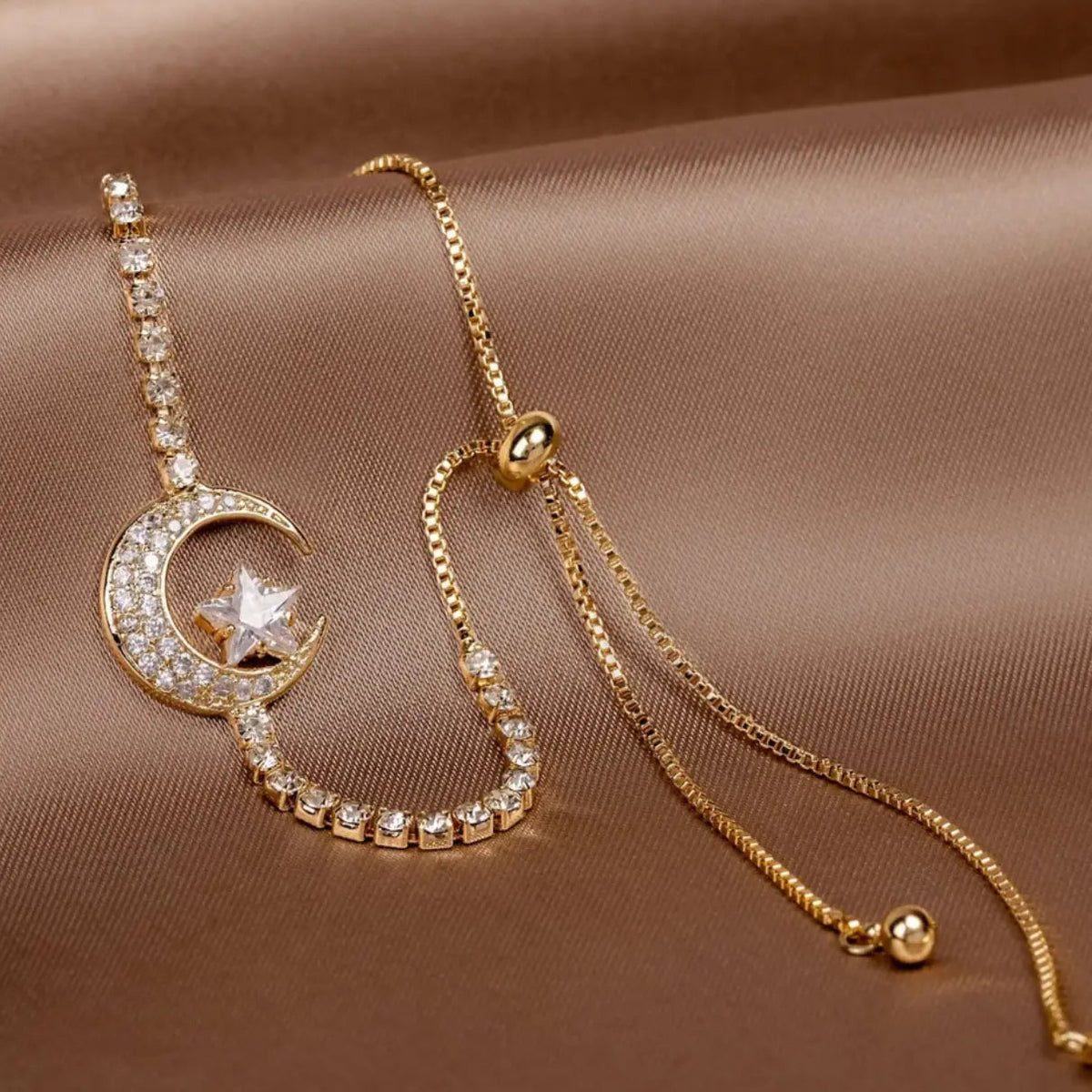 Bracelet with Moon Pendant