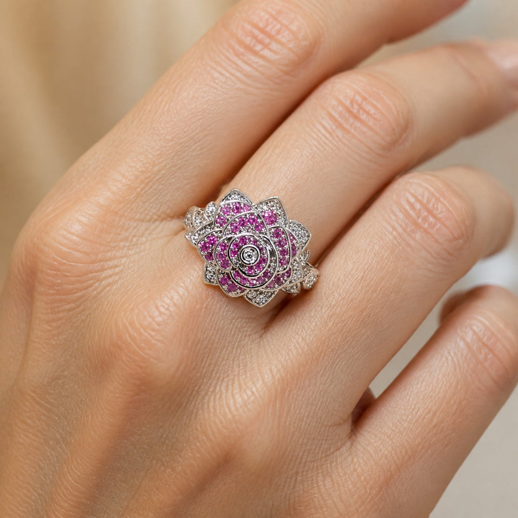 Pink Blossom Ring
