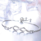 Chic Adjustable Infinity Symbol Bracelet
