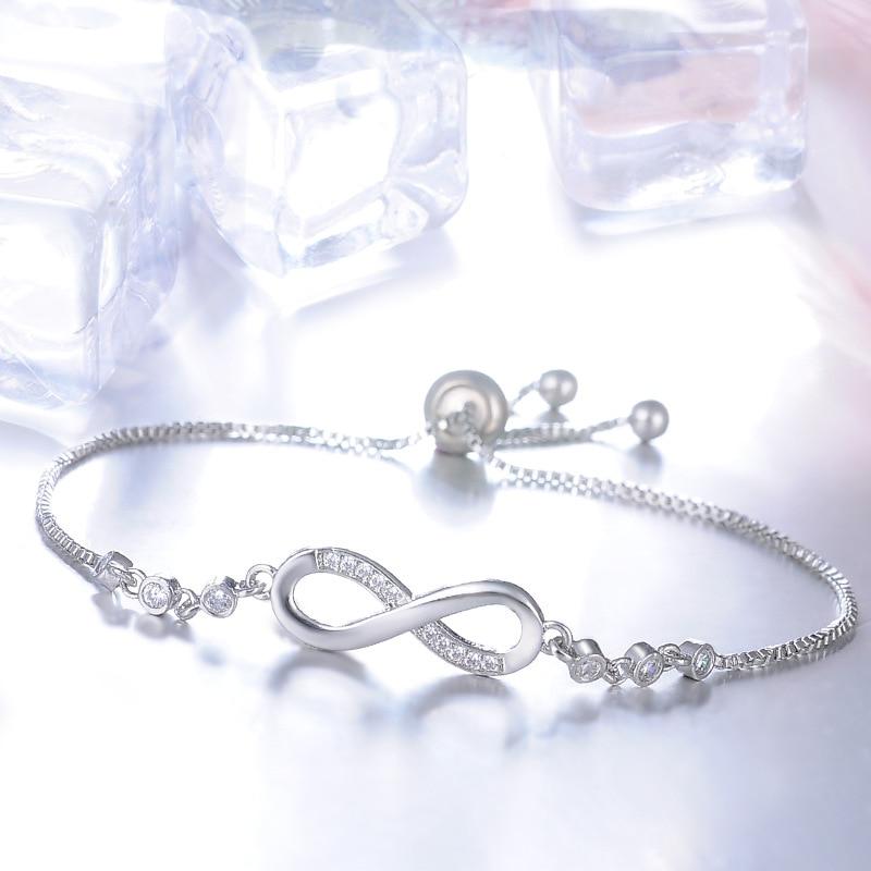 Chic Adjustable Infinity Symbol Bracelet