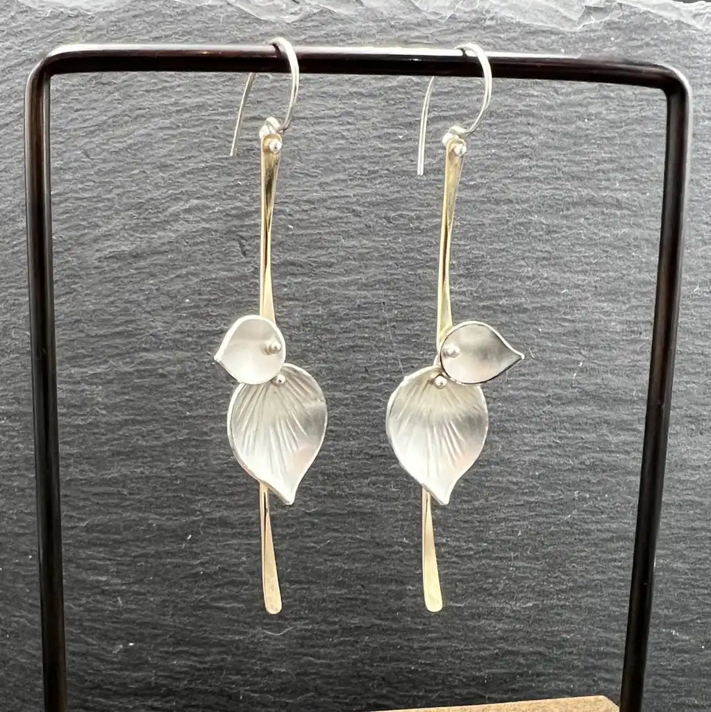 Vintage Leaf Earrings