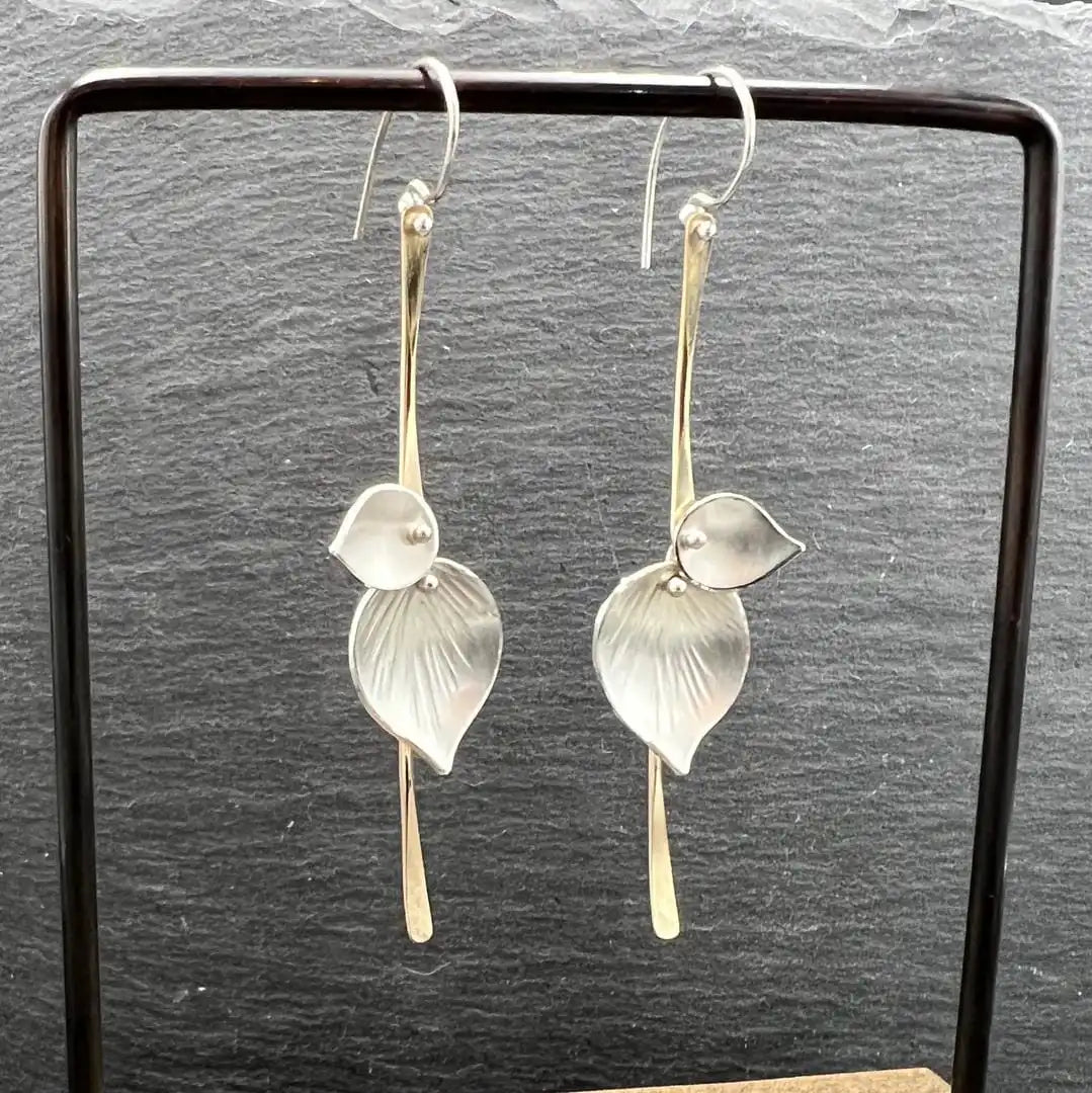 Vintage Leaf Earrings