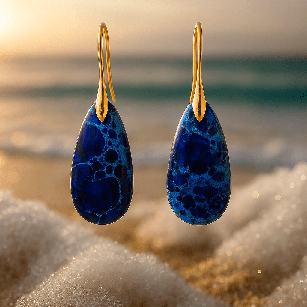 Abyssal Blue Earrings