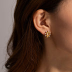 Refined Earrings with Pearl