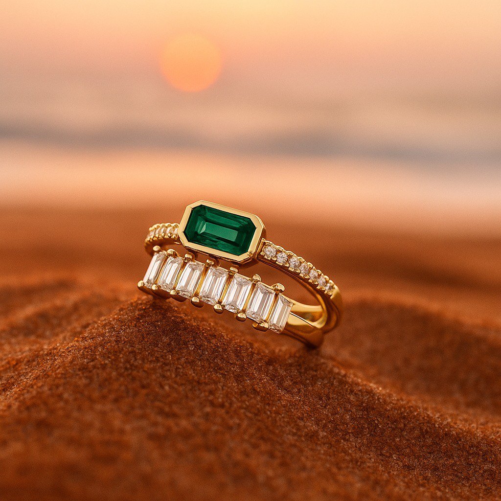 Zuleika Enamel Ring