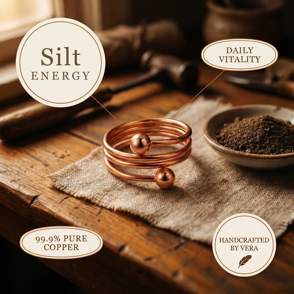 Olivia's Silt Copper Ring
