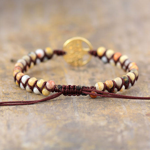 Tree of Life Jasper Bracelet