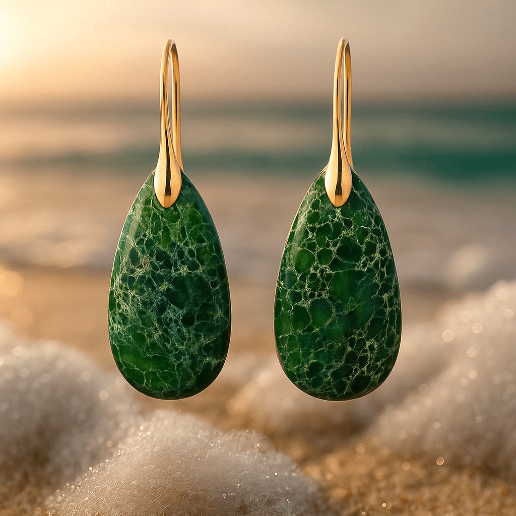 Emerald Green Earrings