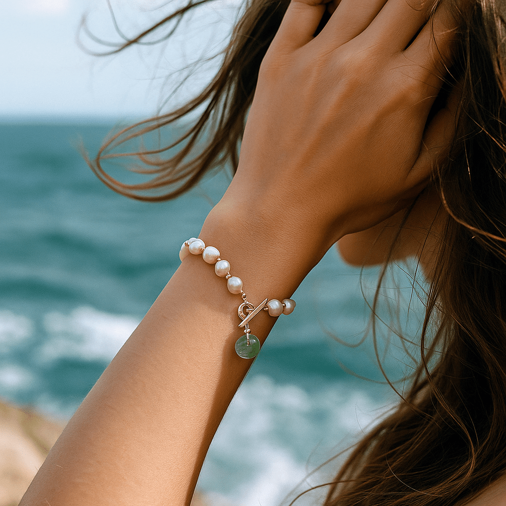 Wave Pearls Bracelet