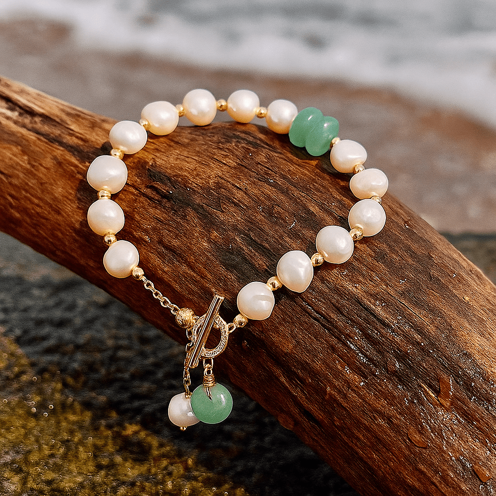 Wave Pearls Bracelet