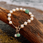 Wave Pearls Bracelet