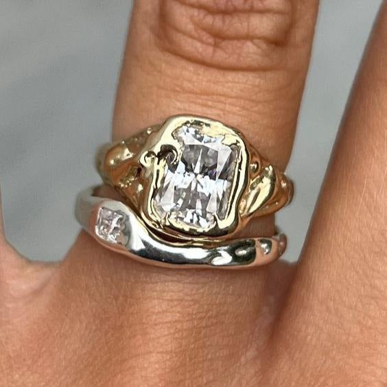 Set of Shiny Rings