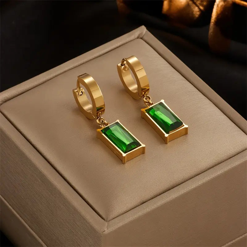 Lina Emerald Jewellery Set