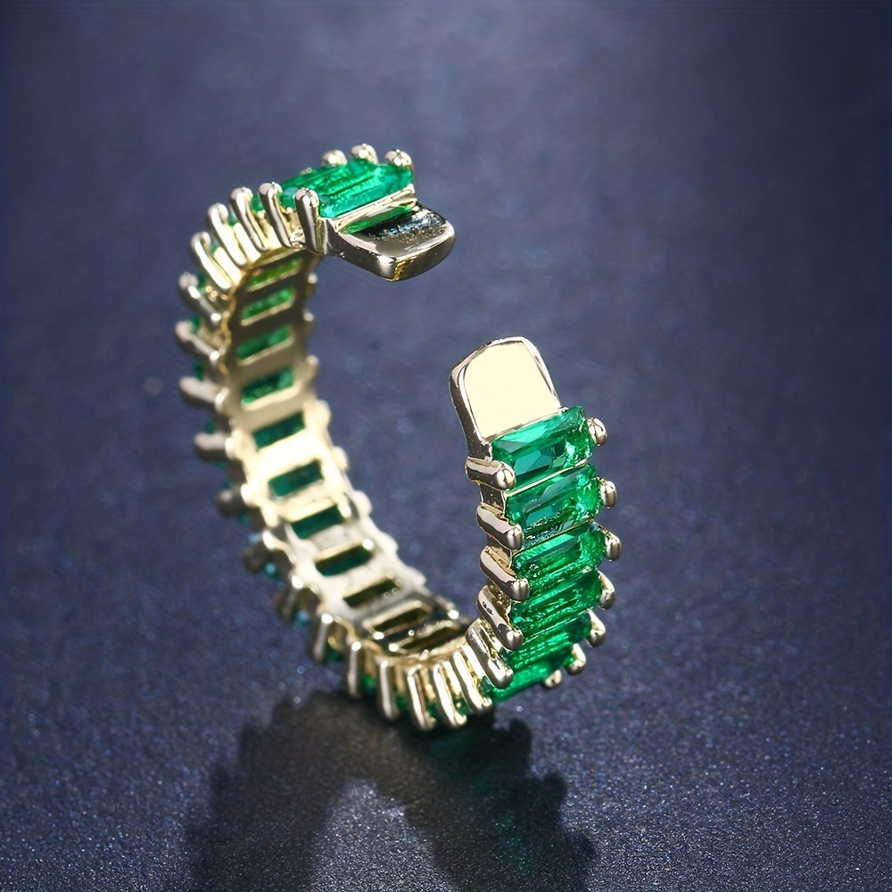 Gold and Emerald Ring