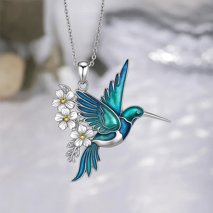 Beautiful Necklace with Hummingbird and Free Earrings – Limited Time Offer