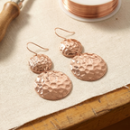Olivia's Solstice Copper Earrings