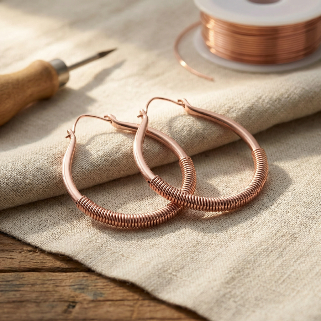 Olivia's Creek Copper Earrings