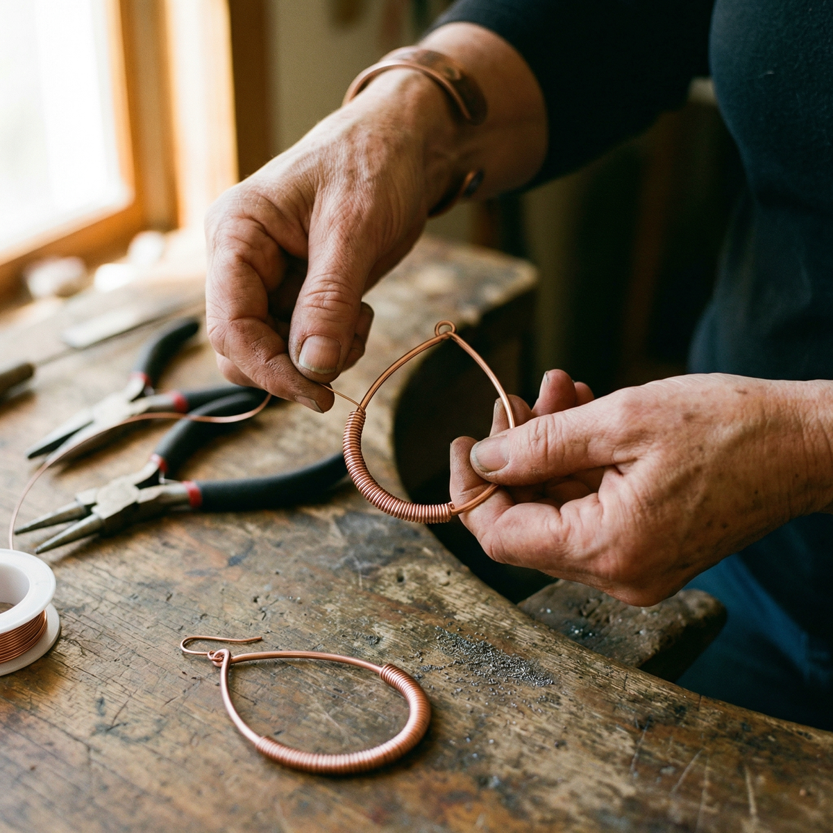 Olivia's Creek Copper Earrings