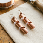 Olivia's Dusk Copper Earrings