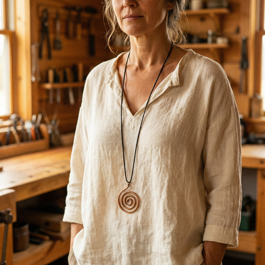 Olivia's Mesa Copper Necklace