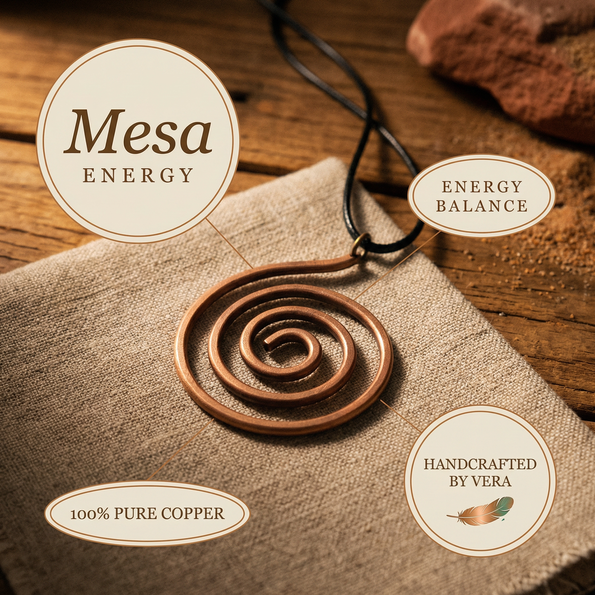 Olivia's Mesa Copper Necklace