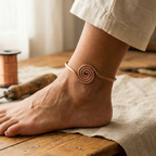 Olivia's Coil Copper Anklet