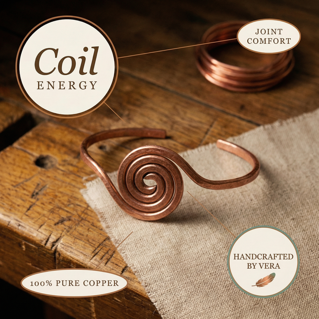 Olivia's Coil Copper Anklet