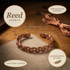 Olivia's Reed Copper Anklet