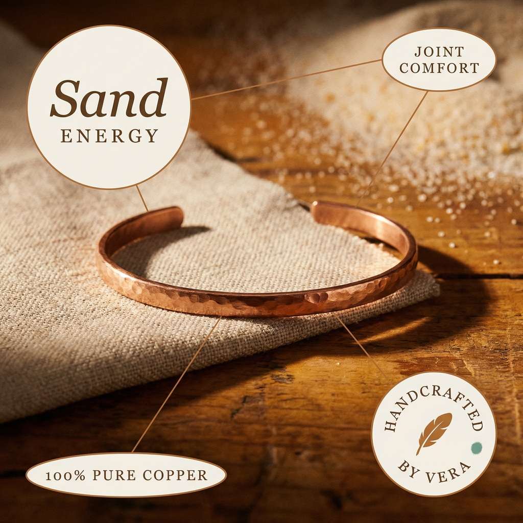 Olivia's Sand Copper Anklet