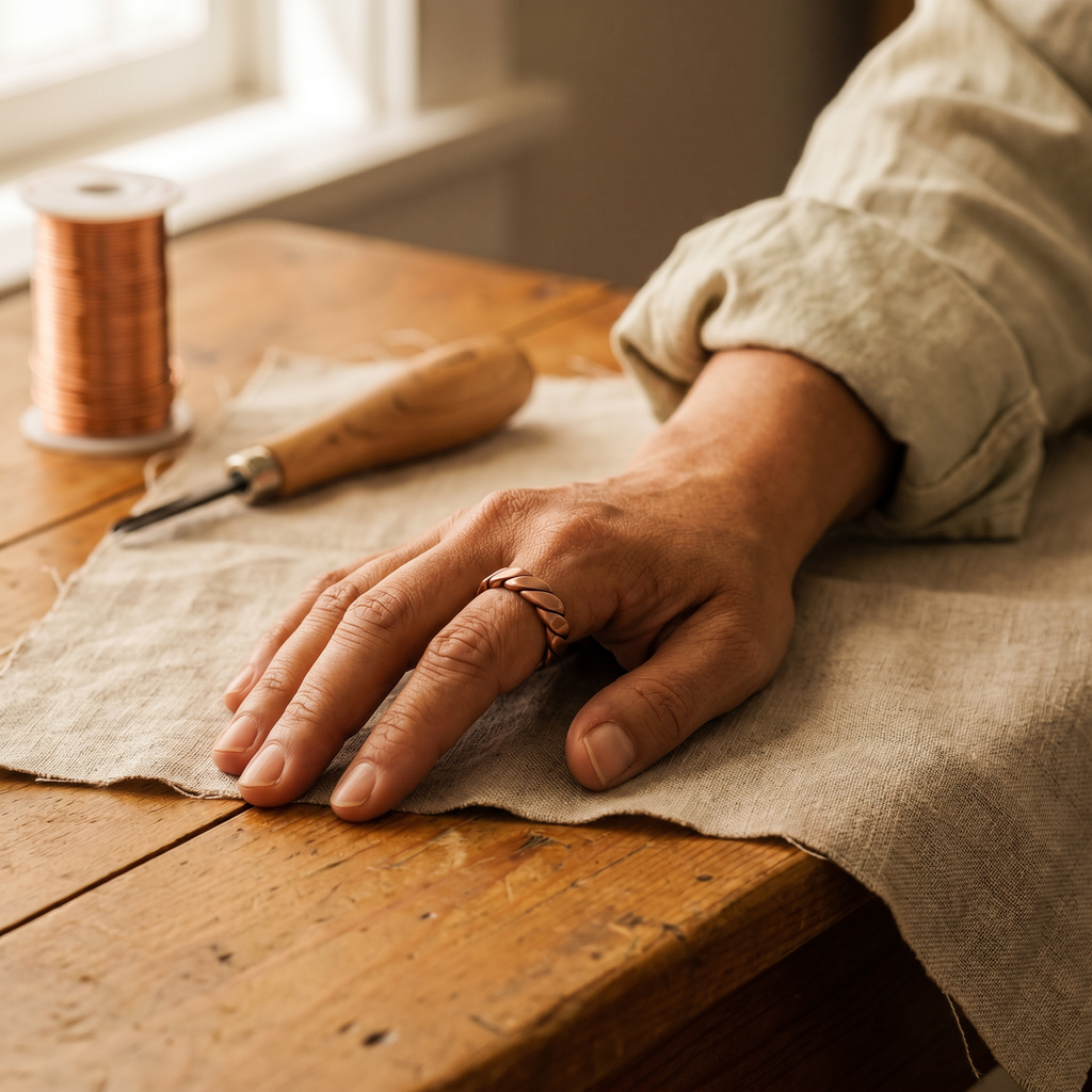 Olivia's Knap Copper Ring