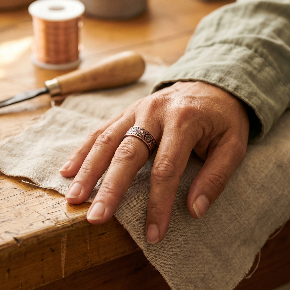 Olivia's Bole Copper Ring