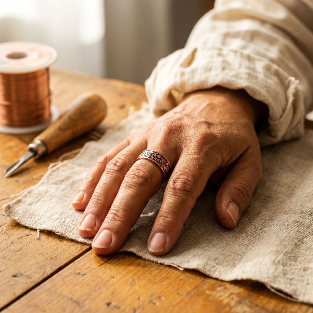 Olivia's Clag Copper Ring