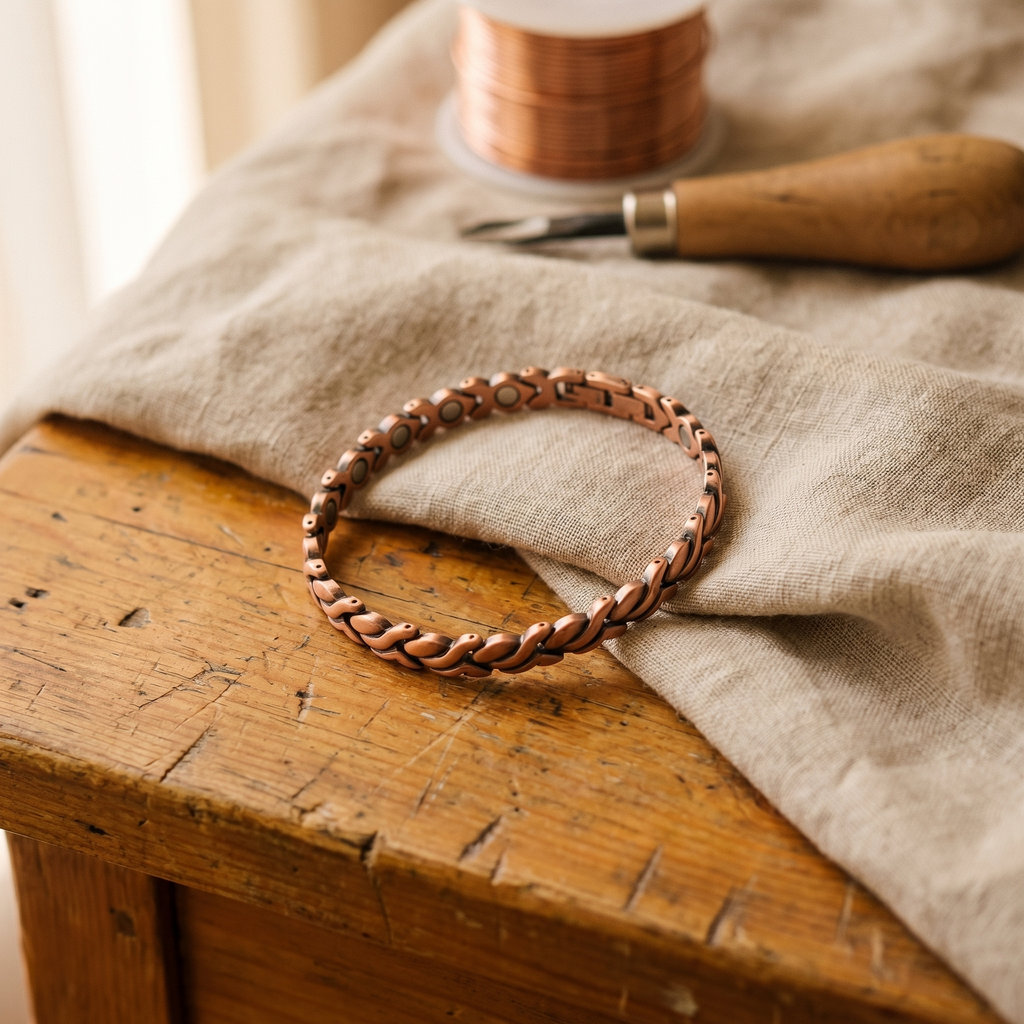 Olivia's Dune Copper Anklet
