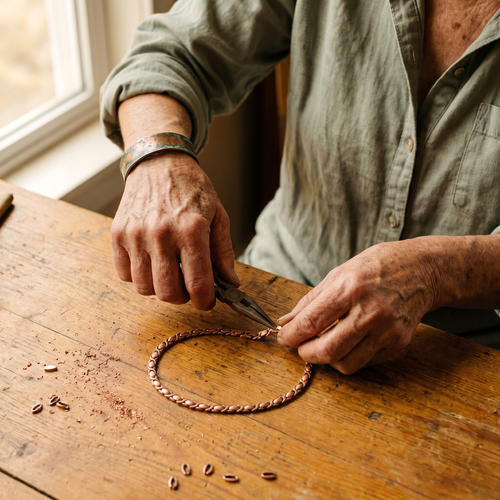 Olivia's Cedar Copper Necklace