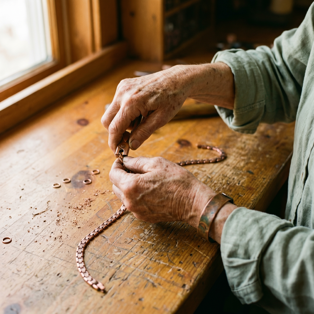 Olivia's Haze Copper Necklace