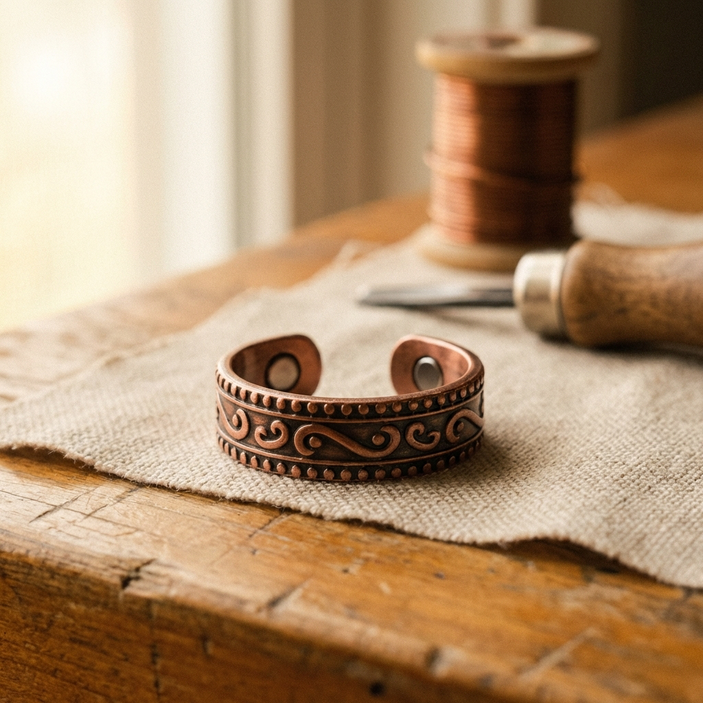 Olivia's Fern Copper Ring