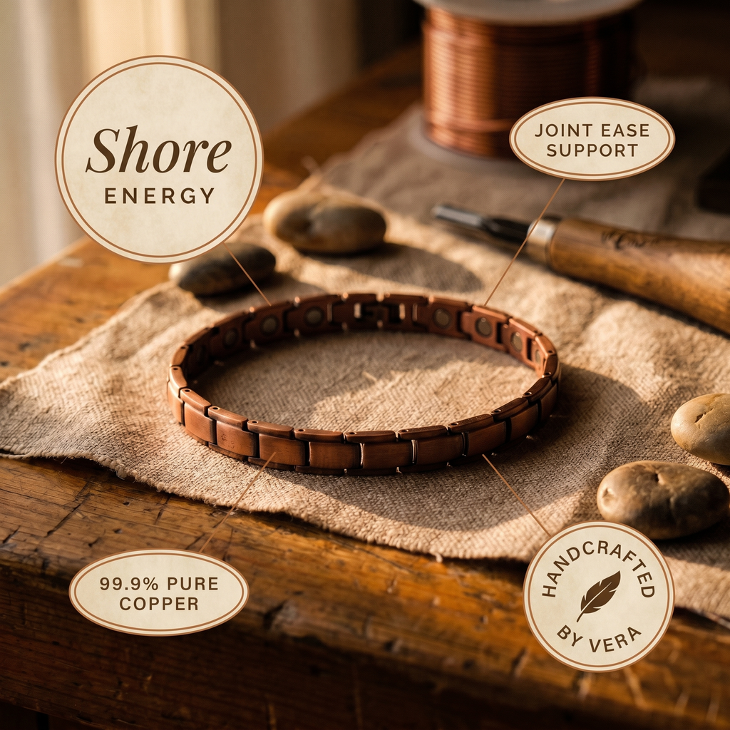 Olivia's Shore Copper Anklet