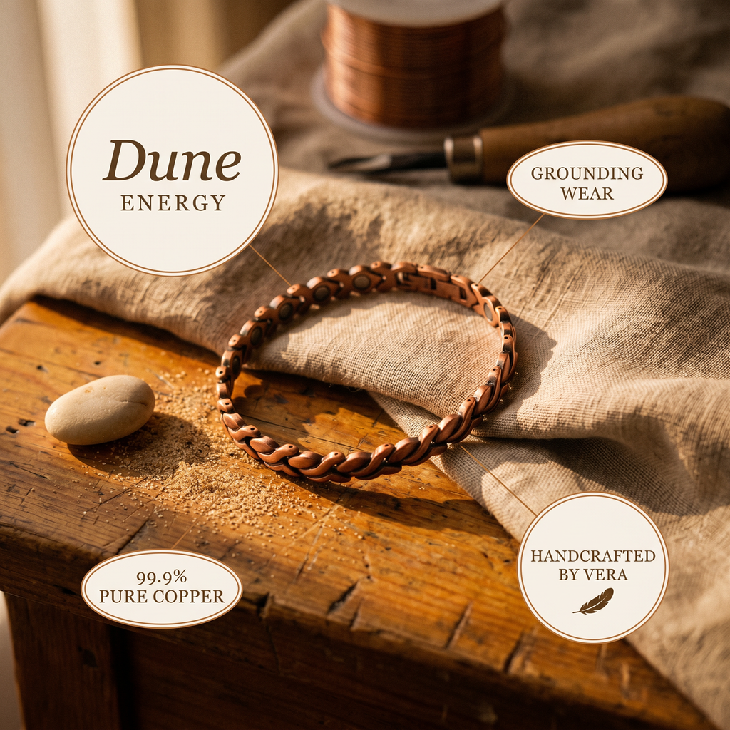Olivia's Dune Copper Anklet