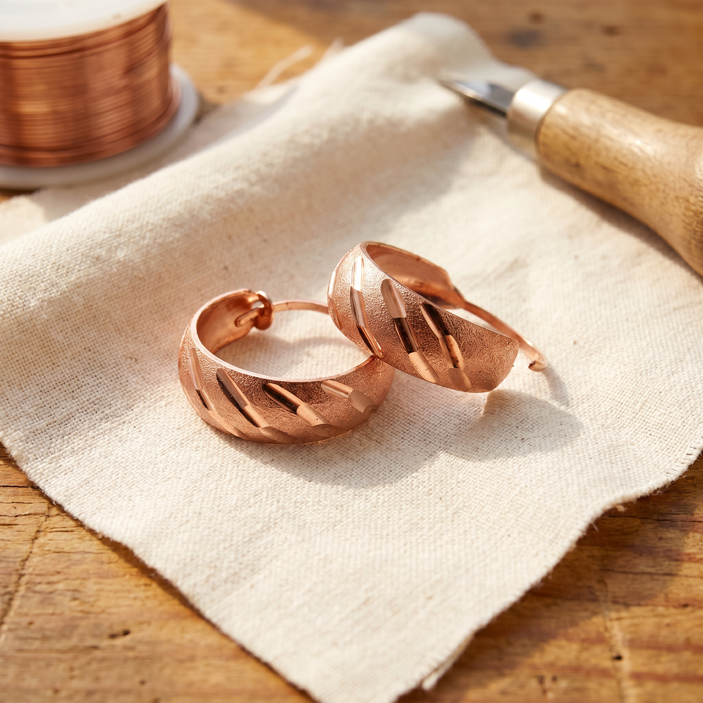 Olivia's Vale Copper Earrings